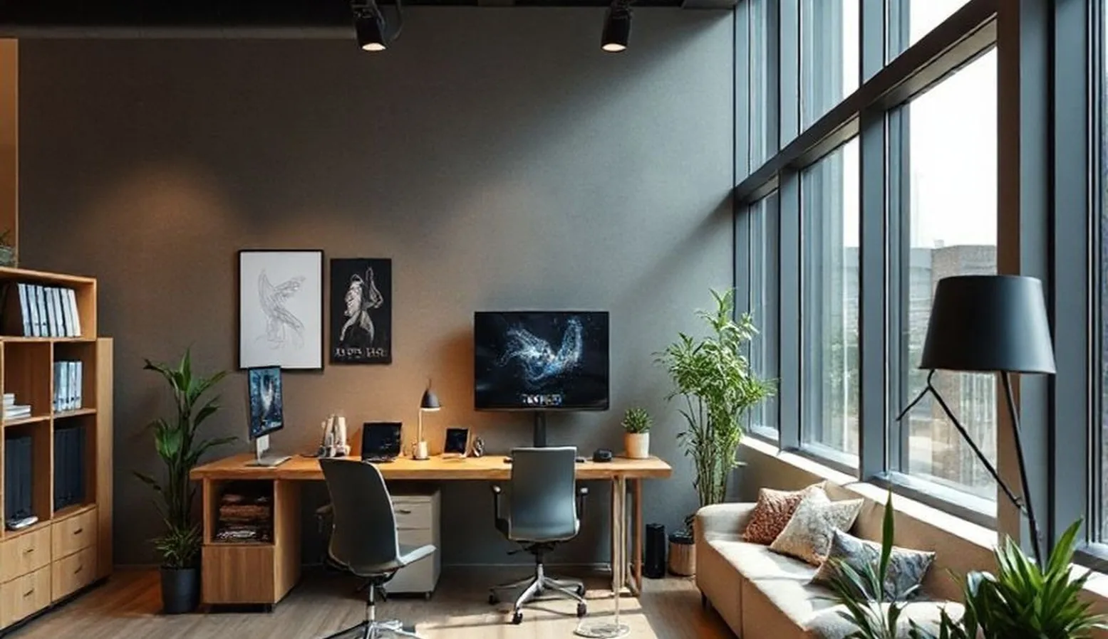 Short form video workspace modern